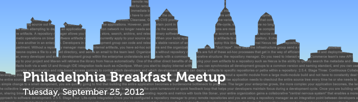 Philadelphia Breakfast Meetup: Tuesday, September 25, 2012