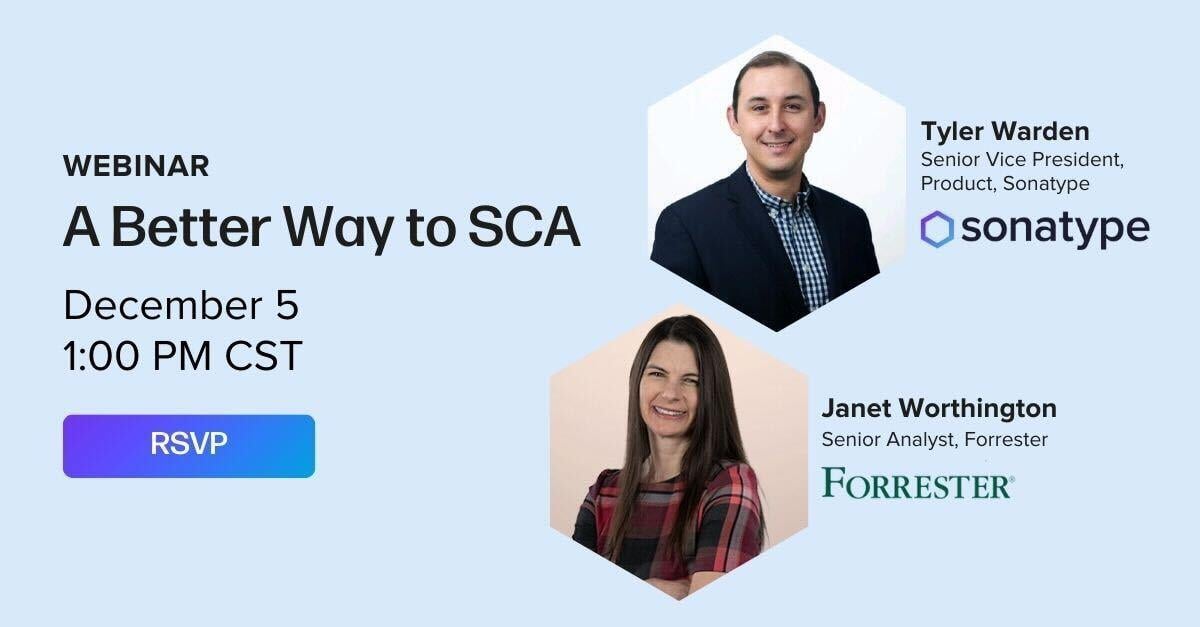 Forrester Webinar_A Better Way to SCA